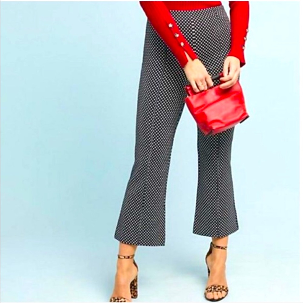 Anthropologie Essential Crop Flare size L